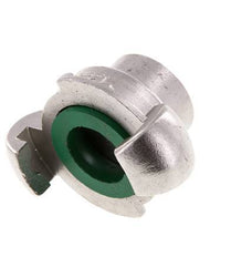 RVS DN 15 DIN 3489 compressor klauwkoppeling Rp 3/8 inch Binnendraad