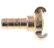 Gietijzer DN 15 DIN 3489 Compressor Klauwkoppeling met 19 mm Slangpilaar
