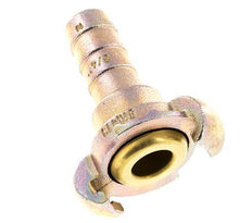 Gietijzer DN 15 DIN 3489 Compressor Klauwkoppeling met 19 mm Slangpilaar