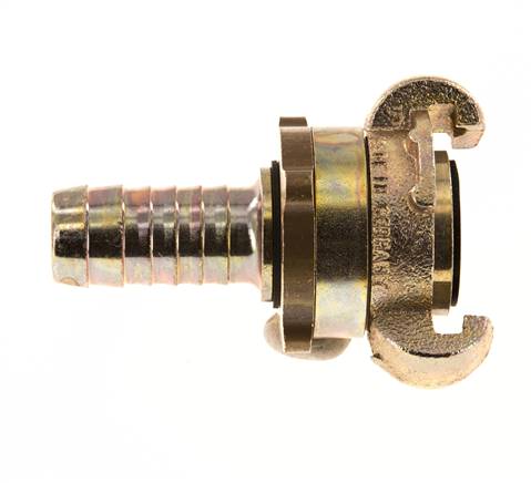 Gietijzer DN 15 DIN 3238 Compressor Klauwkoppeling met 19 mm Slangpilaar