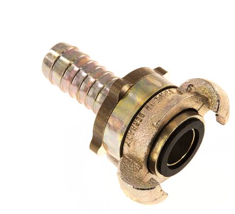 Gietijzer DN 15 DIN 3238 Compressor Klauwkoppeling met 19 mm Slangpilaar