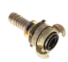 Gietijzer DN 15 DIN 3238 Compressor Klauwkoppeling met 19 mm Slangpilaar Veiligheidskraag
