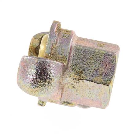 Gietijzer DN 17 DIN 3489 compressor klauwkoppeling Rp 3/4 inch Binnendraad