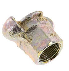 Gietijzer DN 17 DIN 3489 compressor klauwkoppeling Rp 3/4 inch Binnendraad