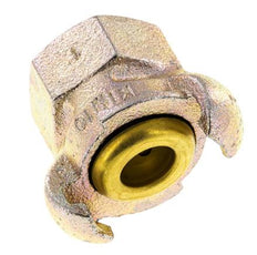 Gietijzer DN 17 DIN 3489 compressor klauwkoppeling Rp 1 inch Binnendraad