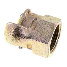 Gietijzer DN 17 DIN 3489 compressor klauwkoppeling Rp 1 inch Binnendraad