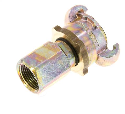 Gietijzer DN 17 DIN 3238 compressor klauwkoppeling G 3/4 inch Binnendraad