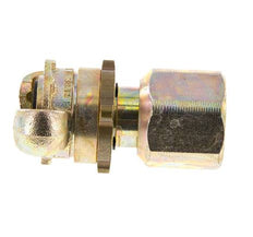 Gietijzer DN 17 DIN 3238 compressor klauwkoppeling G 1 inch Binnendraad