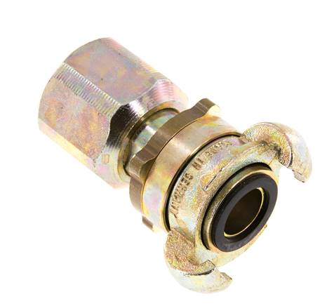 Gietijzer DN 17 DIN 3238 compressor klauwkoppeling G 1 inch Binnendraad