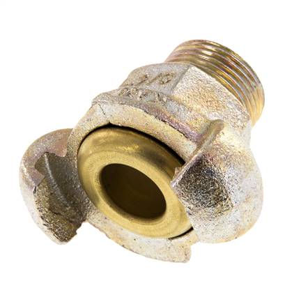 Gietijzer DN 17 DIN 3489 compressor klauwkoppeling