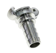 Gietijzer DN 18.5 DIN 3489 Compressor Klauwkoppeling met 25 mm Slangpilaar Veiligheidskraag