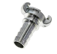 Gietijzer DN 18.5 DIN 3489 Compressor Klauwkoppeling met 25 mm Slangpilaar Veiligheidskraag