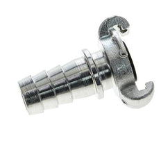 Gietijzer DN 18.5 DIN 3489 Compressor Klauwkoppeling met 25 mm Slangpilaar Veiligheidskraag