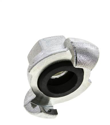 Gietijzer DN 19 DIN 3489 compressor klauwkoppeling Rp 1/2 inch Binnendraad