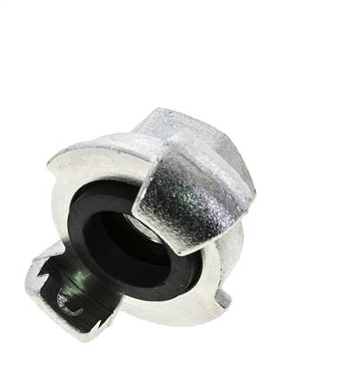 Gietijzer DN 19 DIN 3489 compressor klauwkoppeling Rp 1/2 inch Binnendraad