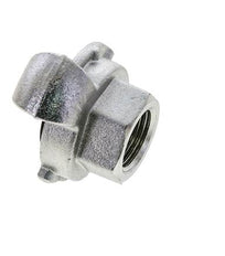 Gietijzer DN 19 DIN 3489 compressor klauwkoppeling Rp 1/2 inch Binnendraad