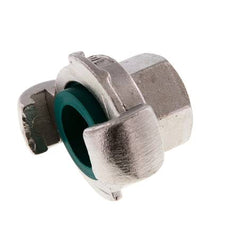 RVS DN 19 DIN 3489 compressor klauwkoppeling Rp 1/2 inch Binnendraad