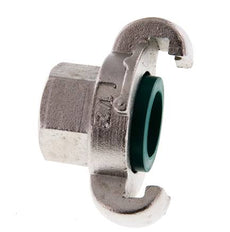 RVS DN 19 DIN 3489 compressor klauwkoppeling Rp 1/2 inch Binnendraad