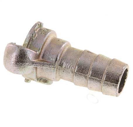 Gietijzer DN 19 DIN 3489 Compressor Klauwkoppeling met 25 mm Slangpilaar