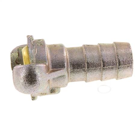 Gietijzer DN 19 DIN 3489 Compressor Klauwkoppeling met 25 mm Slangpilaar
