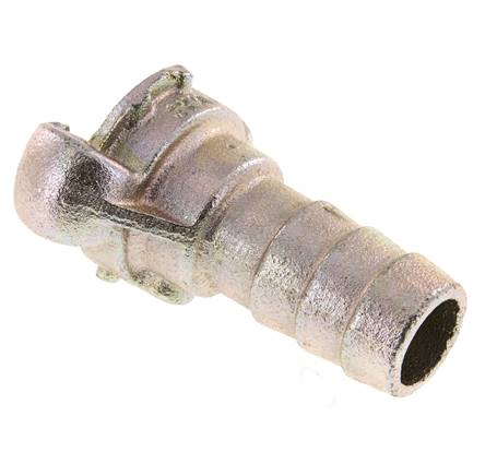 Gietijzer DN 19 DIN 3489 Compressor Klauwkoppeling met 25 mm Slangpilaar