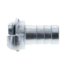 Gietijzer DN 19 DIN 3489 Compressor Klauwkoppeling met 25 mm Slangpilaar