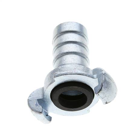 Gietijzer DN 19 DIN 3489 Compressor Klauwkoppeling met 25 mm Slangpilaar
