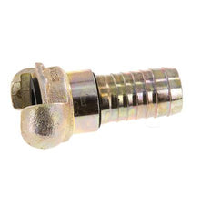 Gietijzer DN 19 DIN 3489 Compressor Klauwkoppeling met 25 mm Slangpilaar Draaibaar