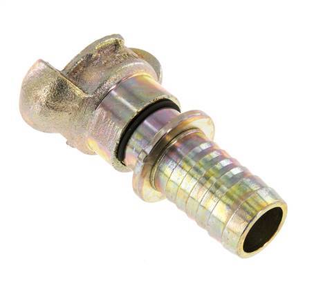Cast Iron DN 19 DIN 3489 Twist Claw Coupling 13 mm (1/2'') Hose Barb Rotary Collar