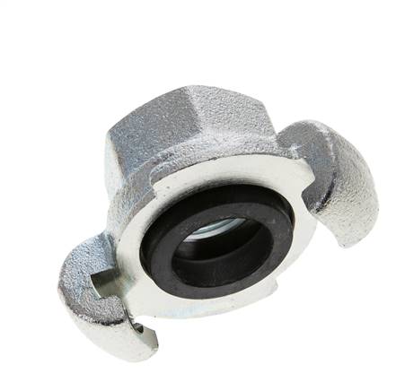 Gietijzer DN 20 DIN 3489 compressor klauwkoppeling Rp 3/4 inch Binnendraad