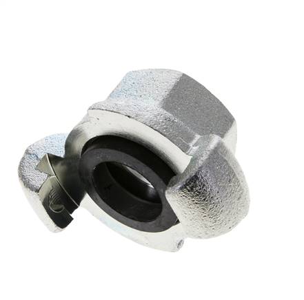 Gietijzer DN 20 DIN 3489 compressor klauwkoppeling Rp 3/4 inch Binnendraad