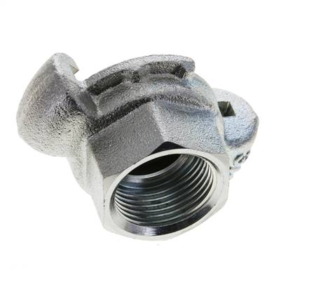 Gietijzer DN 20 DIN 3489 compressor klauwkoppeling Rp 3/4 inch Binnendraad