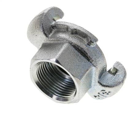 Gietijzer DN 20 DIN 3489 compressor klauwkoppeling Rp 3/4 inch Binnendraad