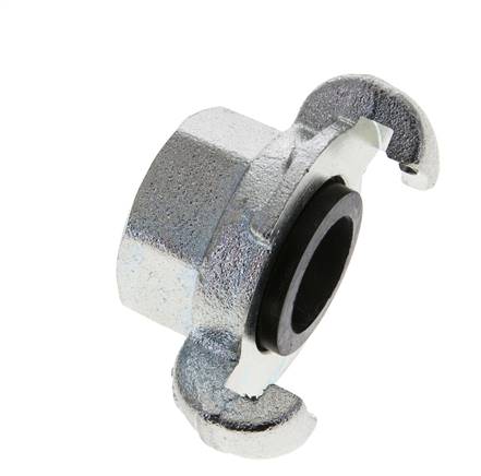 Gietijzer DN 20 DIN 3489 compressor klauwkoppeling Rp 3/4 inch Binnendraad
