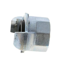 Gietijzer DN 20 DIN 3489 compressor klauwkoppeling Rp 1 inch Binnendraad