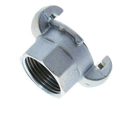 Gietijzer DN 20 DIN 3489 compressor klauwkoppeling Rp 1 inch Binnendraad