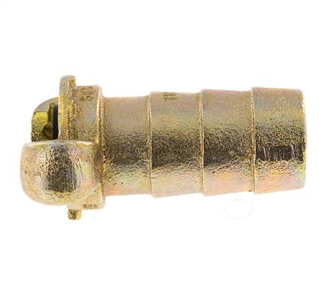 Gietijzer DN 20 DIN 3489 Compressor Klauwkoppeling met 32 mm Slangpilaar
