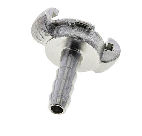 Gietijzer DN 8.5 DIN 3489 Compressor Klauwkoppeling met 13 mm Slangpilaar