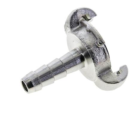 Gietijzer DN 8.5 DIN 3489 Compressor Klauwkoppeling met 13 mm Slangpilaar