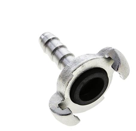 Gietijzer DN 8.5 DIN 3489 Compressor Klauwkoppeling met 13 mm Slangpilaar