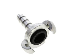 Gietijzer DN 8.5 DIN 3489 Compressor Klauwkoppeling met 13 mm Slangpilaar