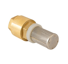 G1'' Brass Foot Valve NBR 0.04bar/0.58psi