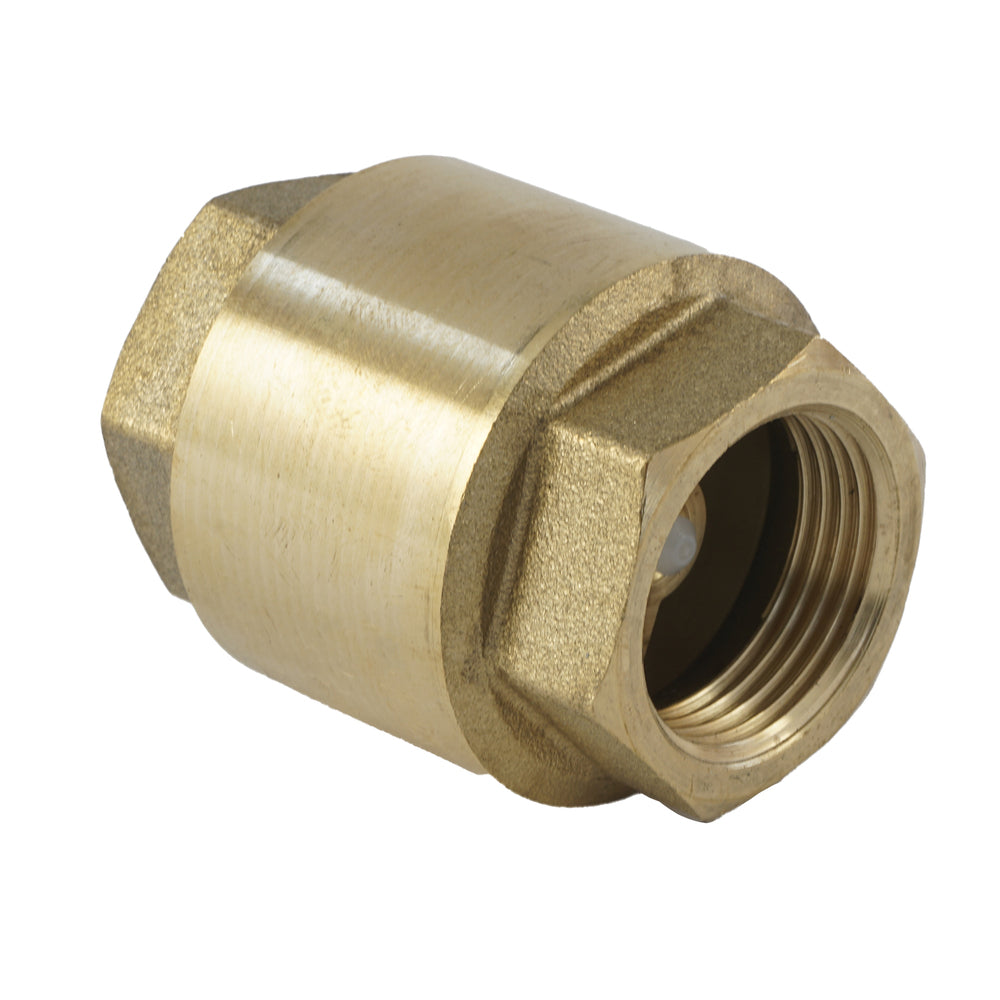 G1'' Messing Terugslagklep NBR PN12 - CLIB