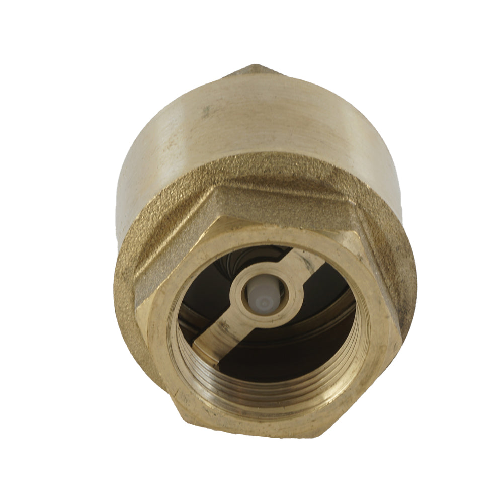 G1'' Messing Terugslagklep NBR PN12 - CLIB