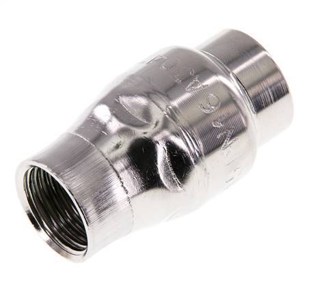 G1/2'' RVS 304 Terugslagklep FKM (Lichte Veer) 0.03-16bar - CLIS3E