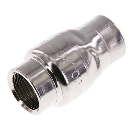 G1/2'' RVS 304 Terugslagklep FKM (Lichte Veer) 0.03-16bar - CLIS3E