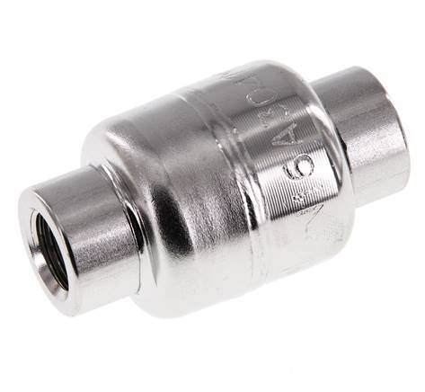 G1/4'' RVS 304 Terugslagklep FKM (Lichte Veer) 0.03-16bar - CLIS3E