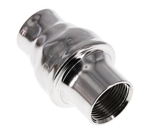 G3/4'' Stainless Steel 304 Check Valve FKM (Light Spring) 0.03-16bar - CLIS3E