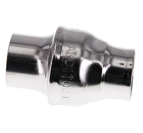 G3/4'' RVS 304 Terugslagklep FKM 0.03-16bar - Versterkte pin [8 stuks]