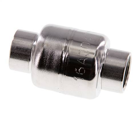 G3/8'' RVS 304 Terugslagklep FKM (Lichte Veer) 0.03-16bar - CLIS3E